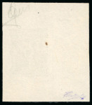 Stamp of Olympics » 1896 Athens 1896 Olympics 10l die proof in black on thin paper with frame