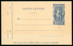 Stamp of Olympics » 1896 Athens 1923 Reprints with the original die in the form of a 2D reply postcard in blue on card and a 2D lettercard in blue