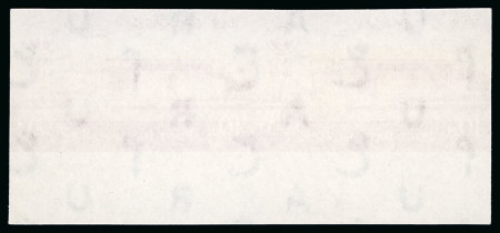 1961 Post Day 10m carmine, mint nh sheet marginal imperforate
