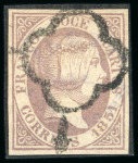 Stamp of Spain FORGERIES: Group of 14 Sperati forgeries all with "SPERATI REPRODUCTION" handstamps on reverse