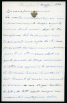 Stamp of Italy » Missions, Post Offices and Postal History Abroad » China » The San Mun Bay Quarrel 1899 An extremely rare correspondence during the San Mun Bay Quarrel and forwarded through Italian naval mail.