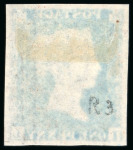 Stamp of Great Britain » 1854-70 Perforated Line Engraved 1854 1d Red-Brown pl.R3. IL imperforate imprimatur, ex The Royal Philatelic Collection