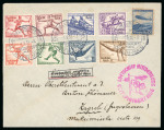 Stamp of Olympics » 1936 Berlin » Special Postmarks 1936 Berlin collection of covers and cards (120+)