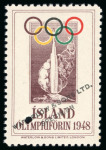Stamp of Olympics » Collections & Miscellaneous Lots 1913-1960, VIGNETTES collection of mostly Olympic labels and fund-raising stamps (200+)
