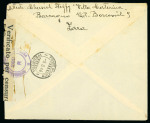 Stamp of Italy » Foreign Occupations of Italian Territories or Under Italian Sovereignty » German Occupation of Zara 1944 Trio of covers including one dispatched at Trieste when the office was closed and stamps not available