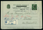 Stamp of Italy » Foreign Occupations of Italian Territories or Under Italian Sovereignty » German Occupation of Ljubljana (Laibach, Lubiana) Selection of ten scarce items (apparently all non-philatelically inspired)