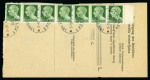 Stamp of Italy » Foreign Occupations of Italian Territories or Under Italian Sovereignty » German Occupation of Ljubljana (Laibach, Lubiana) Selection of ten scarce items (apparently all non-philatelically inspired)