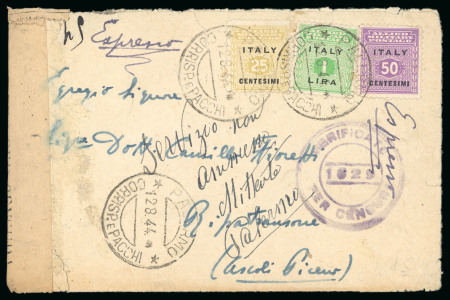 Stamp of Italy » Foreign Occupations of Italian Territories or Under Italian Sovereignty » Anglo-American Occupation of Sicily Non collegamento con altre Province dell'Italia liberata