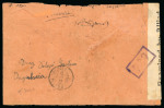 Stamp of Italy » Foreign Occupations of Italian Territories or Under Italian Sovereignty » Occupazione Jugoslava della Dalmazia Lettera con censura "Transadriatica"