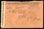 Stamp of Italy » Foreign Occupations of Italian Territories or Under Italian Sovereignty » Occupazione Jugoslava della Dalmazia Lettera con censura "Transadriatica"