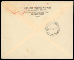 Stamp of Olympics » 1936 Berlin » Special Postmarks Argentina: 1936 (Apr 27) Envelope with "Visite la XI Olimpiada Internacional en Berlin" slogan meter mark