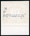 Stamp of Great Britain » Postage Dues 1968-69 2d, 3d, 4d, 5d, 6d, 8d and 1s Postage Due imperf. imprimaturs, mint n.h. lower marginals with "NPM IMPRIMATUR" handstamps on reverse