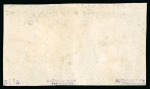 Stamp of Great Britain » 1840 1d Black and 1d Red plates 1a to 11 1840 1d grey black, Pl.1a SI-SJ pair, red Maltese Cross