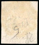 Stamp of Great Britain » 1840 1d Black and 1d Red plates 1a to 11 1840 1d black pl.5 TI, red Maltese cross