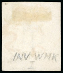 Stamp of Great Britain » 1840 2d Blue (ordered by plate number) 1840 2d blue pl.1 JI, inverted watermark variety