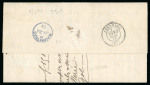 Stamp of Mauritius 1861-79 Group of 8 covers addressed to France, 18614d