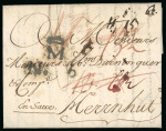Stamp of Large Lots and Collections Spanish Colonies: 1775-1950 Group off 32 covers incl. early prestamp