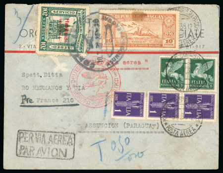 Stamp of Italy » Regno d'Italia » Posta Aerea 1917-55. Lotto composto da 30 lettere.
