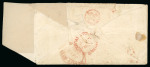 Stamp of South Africa » Cape of Good Hope 1860 (Jan 13) Envelope from Graaf Reinert to Victoria, Australia