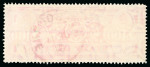 Stamp of Australia » Victoria 1884-1900 Stamp Duty £100 pink-red cancelled-to-order with Melbourne JE 11 01 cds