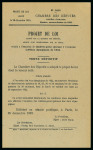 Stamp of Olympics » 1924 Paris » Essays and Proofs 1923 Group of four parliamentary bills for the introduction