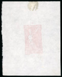 Stamp of Olympics » 1924 Paris » Essays and Proofs 1924 Paris Olympics die proof with void value and left column before the changes to the issued design