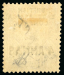 Stamp of Kenya, Uganda and Tanganyika » British East Africa 1890 Overprinted GB 1/2a on 1d, 1a on 2d and 4a on