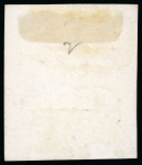 Stamp of Kenya, Uganda and Tanganyika » British East Africa 1890 Bradbury Wilkinson die proof for the low values with blank tablet on stout card, in carmine