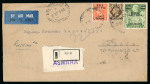 Stamp of British Occupation of Italian Colonies » Eritrea 1944-48 Group of ten covers, M.E.F. & B.M.A. frankings