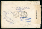 Stamp of Italy » Italian Colonies and Possessions » Somalia 1940, affrancatura mista molto rara comprendete due valori alti da 5 l. e 10 l. 