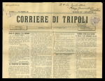 Stamp of Italy » Italian Colonies and Possessions » Libya 1911, tre giornali del ottobre e dicembre per l'Italia