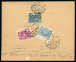 Stamp of Olympics » 1924 Paris » Covers and Cancellations 1924 Incoming commercial cover from Warsaw with Colombes "JEUX OLYMPIQUES / PARIS / MAI-JUIN-JUILLET" 29.II.24 roller cancel on arrival