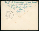 Stamp of Italy » Italian Occupations WWII » Ionian Islands 1941 (Aug & Dec) Mail forwarded from a civilian P.O. to a Military P.O.