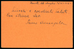 Stamp of Italy » Italian Occupations WWII » Zante 1941 (July 25) Greek military postcard with Zante occupation overprint