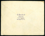Stamp of Germany » German Colonies » German East Africa 1914 single rate cover sent from Leganga to Berlin