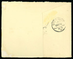 Stamp of Tanganyika 1916 part cover with "I.E.F."B" - F.P.O. No. 23 / POSTAGE FREE"