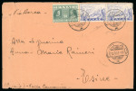 Stamp of Italy » Italian Occupations WWII » Cyclades Islands (Isole Cicladi) 1941 An extremely rare usage of Greek stamps and the latest recorded date of usage of the "Cicladi" cds