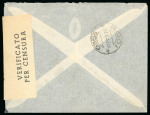 Stamp of Italy » Italian Occupations WWII » Cyclades Islands (Isole Cicladi) 1942 (May 25) "Cicladi" and Franchigia Postale type 4 in violet