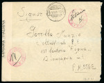Stamp of Italy » Italian Occupations WWII » Cyclades Islands (Isole Cicladi) 1941 An extraordinary combination of civilian and military mail originating from Paros