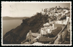Stamp of Italy » Italian Occupations WWII » Cyclades Islands (Isole Cicladi) 1941 (June 6) Postcard with free postage marking, Thira and Cicladi cds's