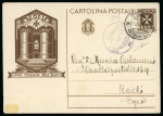 Stamp of Italy » Italian Occupations WWII » Sporades Islands (Isole Sporadi) 1941 (Aug 7) Cover from Samos, the earliest usage known of the "Sporadi" cds
