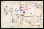 Stamp of Italy » Italian Occupations WWII » Sporades Islands (Isole Sporadi) 1941 An exceptional usage in conjunction of "Sporadi" and "Cicladi" handstamps