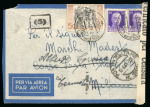 Stamp of Italy » Italian Occupations WWII » Sporades Islands (Isole Sporadi) 1941 One of the very few items known carried by airmail with the "Sporadi" cancellation