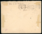 Stamp of United States » U.S. Possessions » Puerto Príncipe 1899 one of two covers with 1c value at 5c international mail rate. 