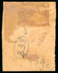 Stamp of United States » U.S. Possessions » Puerto Príncipe 1898 3c on 1m orange-brown, double surcharge overprint