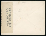 Stamp of Italy » Italian Occupations WWII » Crete 1941 An extraordinarily undelivered mail almost four years later