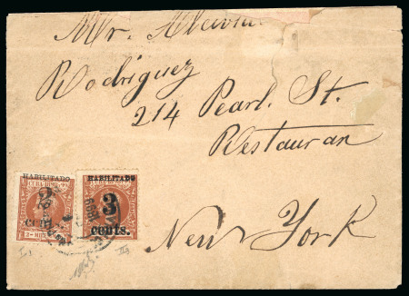 Stamp of United States » U.S. Possessions » Puerto Príncipe 1899 one of five recorded covers from the third printing