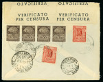 Stamp of Italy » Italian Occupations WWII » Crete 1941-43 Civilian Mail: an outstanding collection mainly