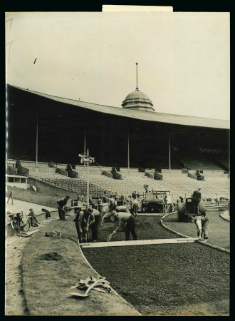 Stamp of Olympics » 1948 London 1948 London group of 53 press photos