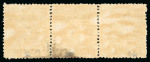 Stamp of United States » U.S. Possessions » Puerto Príncipe 1898 5c on 2m orange-brown, second printing, position 3-4-5, mint unique strip of three
